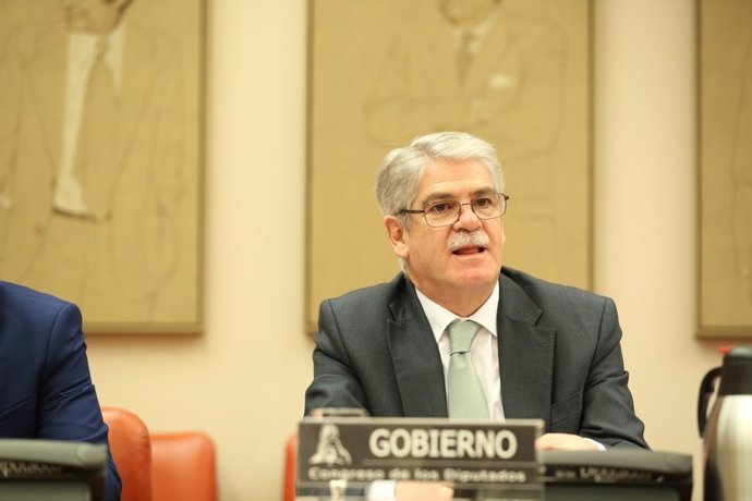 El ministro de Exteriores, Alfonso Dastis