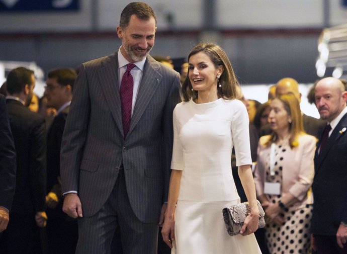 Los reyes felipe y letizia