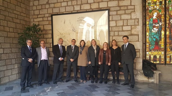Membres d'Agència Tributària de Catalunya i l'Institut Municipal d'Hisenda