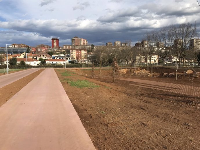 Parque de La Remonta, con los viales (Archivo)