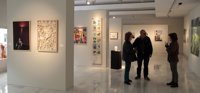 La exposición 'Artistas del Casco Antiguo' muestra en Badajoz obras de 34 pintores, escultores y fotógrafos