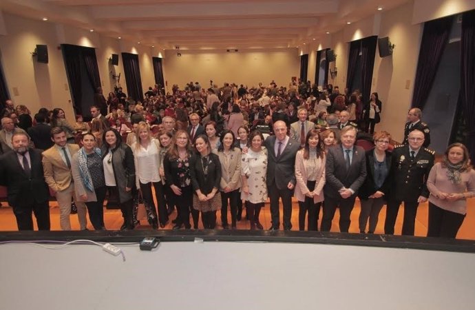 Autoridades durante la entrega de los premios 'Córdoba en Igualdad 2017'