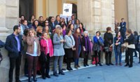 Ayuntamiento, Cs, Participa, IU y entidades se unen al paro por la igualdad "real y efectiva" de la mujer