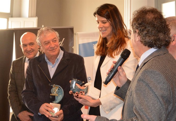 Ruth Beitia i Ramón Torralbo reben els premis de l'AEPD 