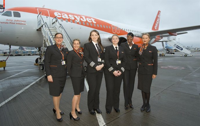  Easyjet Celebra El Día Internacional De La Mujer C