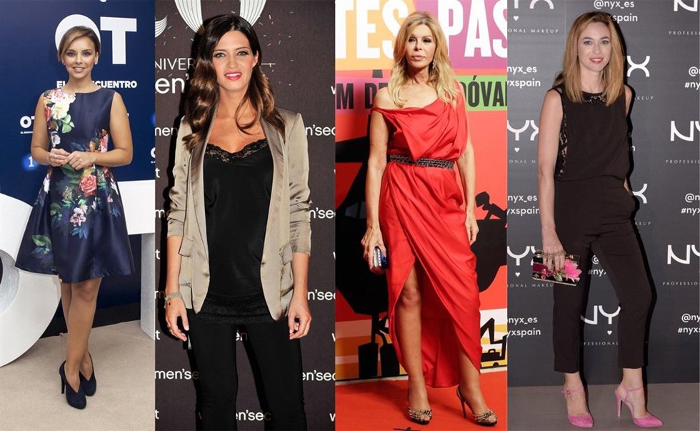 Chenoa, sara carbonero, bibiana fernández, marta hazas