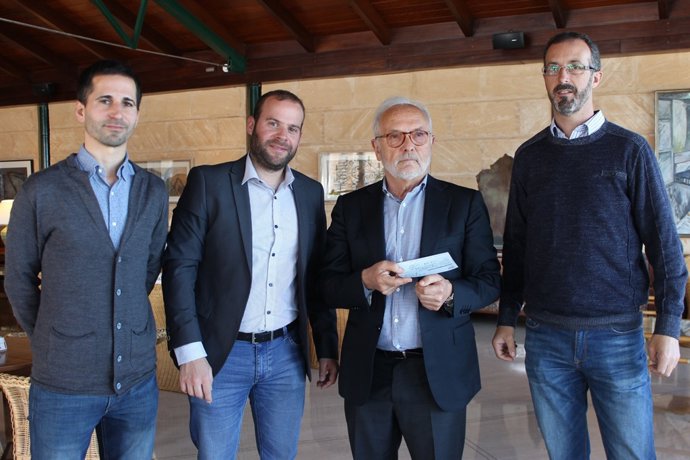 Momento de la entrega 