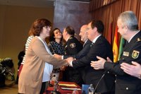 Ayuntamiento homenajea a los bomberos en el acto institucional del Día del Patrón, San Juan de Dios