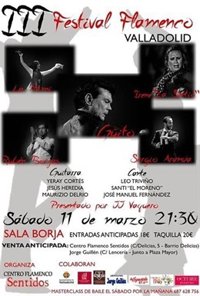 Las principales figuras del flamenco actual español se citan el sábado en Valladolid 