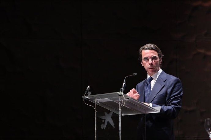 José María Aznar en un acto