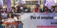 CC.OO. y UGT Euskadi denuncian la "precariedad laboral" de las mujeres