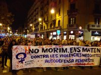 7.000 personas marchan en Barcelona para reclamar la igualdad y el fin del machismo