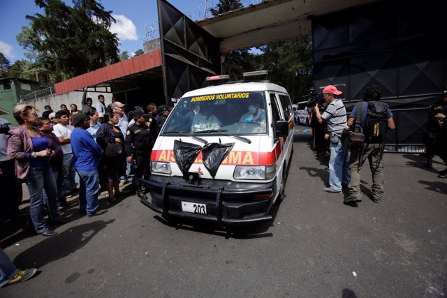 Incendio en centro de menores de Guatemala