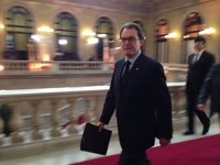 Artur Mas traslada a JxSí su voluntad de explicarse en el Parlament si le llaman