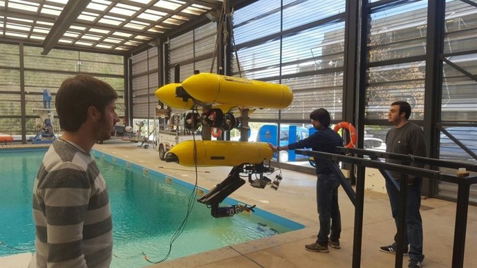 ROBOT PARA ESTUDIOS SUBACUÁTICOS