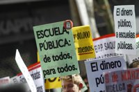Educación cifra por debajo del 10% el seguimiento de la huelga por los docentes en centros públicos y concertados