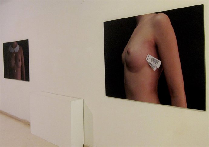 Algunas de las imágenes expuestas en la muestra de Carmen Hierro