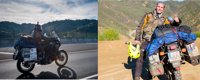 El cordobés que recorre el mundo en moto ha pasado por Europa, Asia y viaja ya por América, tras nueve meses