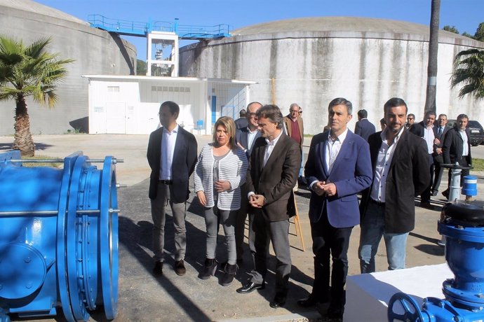 Inauguración del nuevo ramal de abastecimiento de agua de Jerez