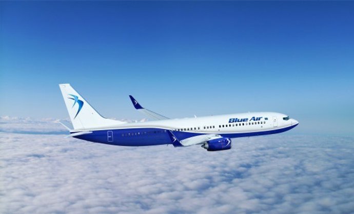 Avión Blue Air