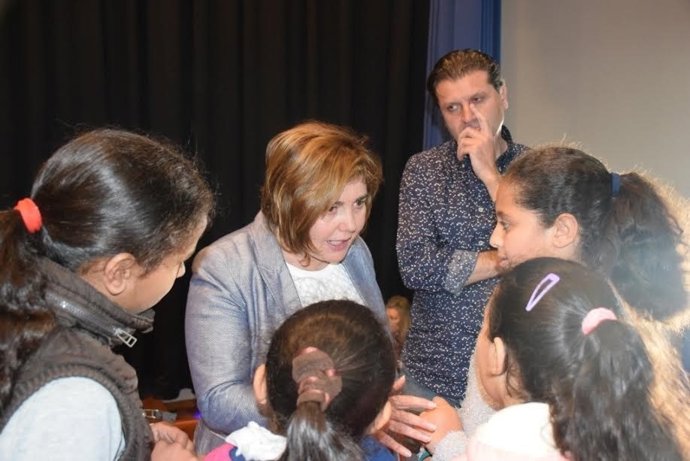 Rosario Cordero participa en un acto de Igualdad en Majadas de Tiétar (Cáceres)
