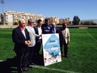 Diputación y el Málaga C.F. llevarán a los niños de la provincia a La Rosaleda en el Día de la Infancia