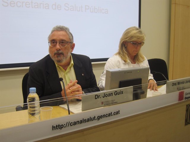 Joan Guix y Mireia Jané (Conselleria Salud)
