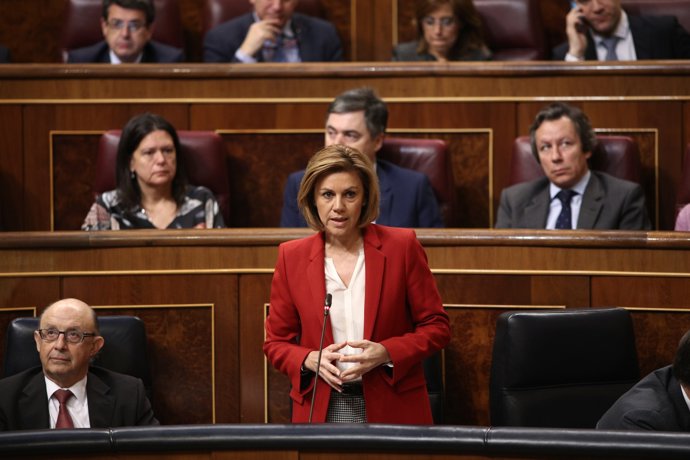 María Dolores de Cospedal al Congrés