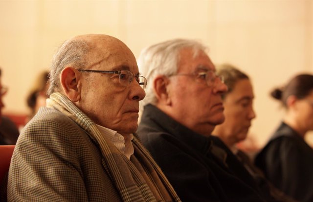 Fèlix Millet y Jordi Montull en el juicio del caso Palau