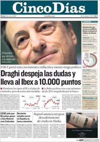 Las portadas de los periódicos económicos de hoy, viernes 10 de marzo