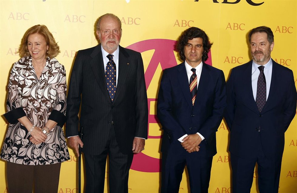 El Rey Juan Carlos y Morante de la Puebla/ Javier Ramírez