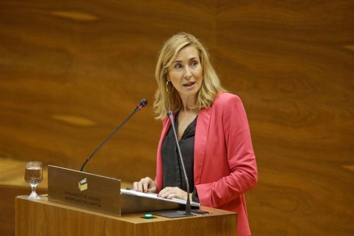 Ana Beltrán, portavoz del PPN en el Parlamento de Navarra
