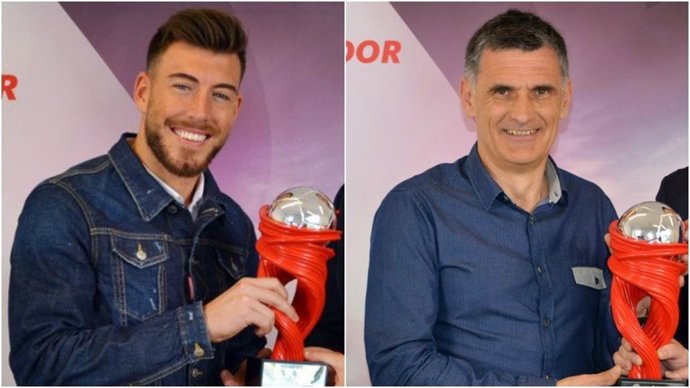 Sergi Enrich y Mendilibar, mejores de la liga en febrero