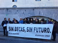 Alumnos de la UN afectados por el cambio de becas piden "salir de la inseguridad jurídica"