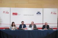 Tudanca desea lo mejor a Herrera y recuerda que las políticas del PP son las mismas "las haga quien las haga"