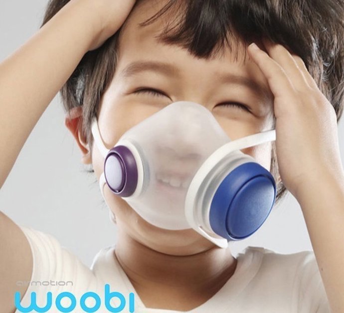Máscara para niños Woobi