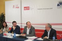 Tudanca niega conflicto en el PSOE sobre Noviercas