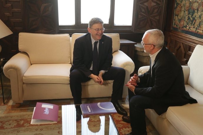 Ximo Puig y Antonio Montiel en una imagen de archivo