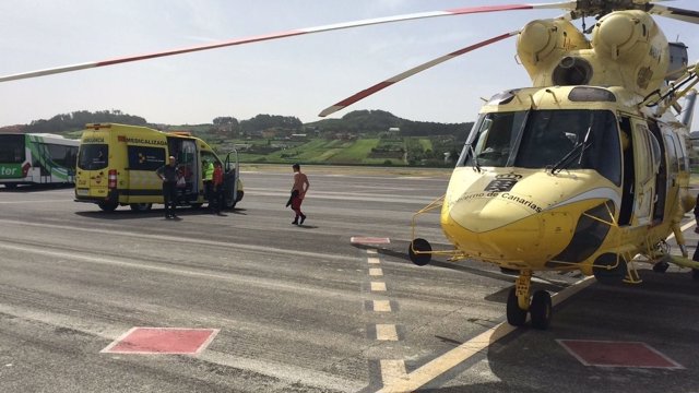 Un hombre fallece tras ser rescatado del mar en Tenerife