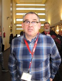Víctor Roza, reelegido secretario general de CCOO Gijón, con 89 votos a favor