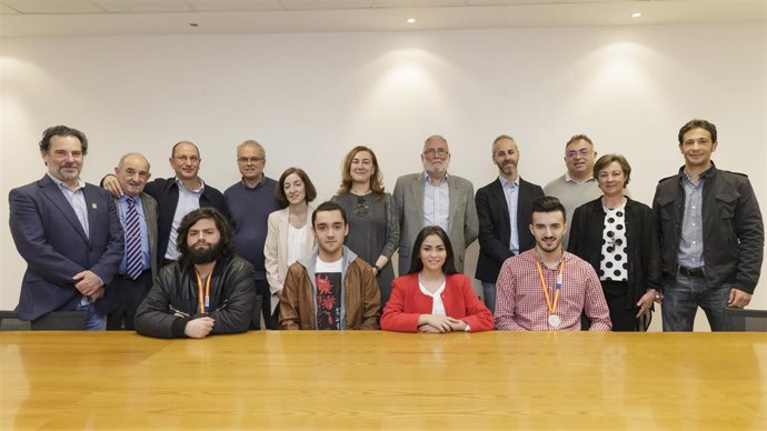El consejero de Educación recibe a los ganadores del Spainskills