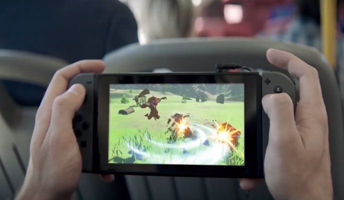 Nintendo Switch con The Legend of Zelda: Breath of the wild