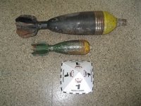 Destruyen dos granadas similares a las de la Guerra Civil halladas en Alzira