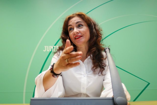 La consejera de Hacienda y Administración Pública, María Jesús Montero