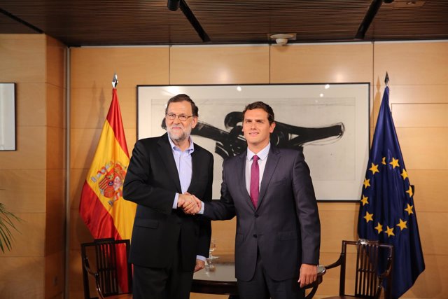 Reunión entre Rajoy y Rivera de 18 de agosto de 2016