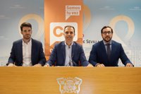 Cs votará "sí" al presupuesto de Sevilla tras pactar bajar el IBI "en 2018 y 2019"