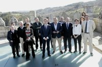 Feijóo destaca que la rehabilitación del Castelo de Pambre engrandece el Camino de Santiago