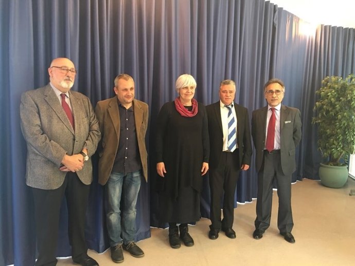 À. Goñi, À. Aragoneses, D. Sabater, J. Nocete i C. Gironès 