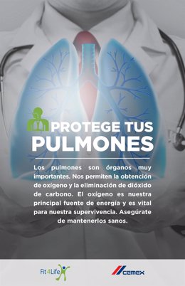 Campaña 'Protege tus pulmones', que está impulsando CEMEX 