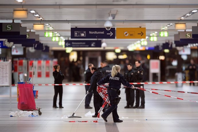 La policía de Alemania tras el ataque de un hombre con un hacha